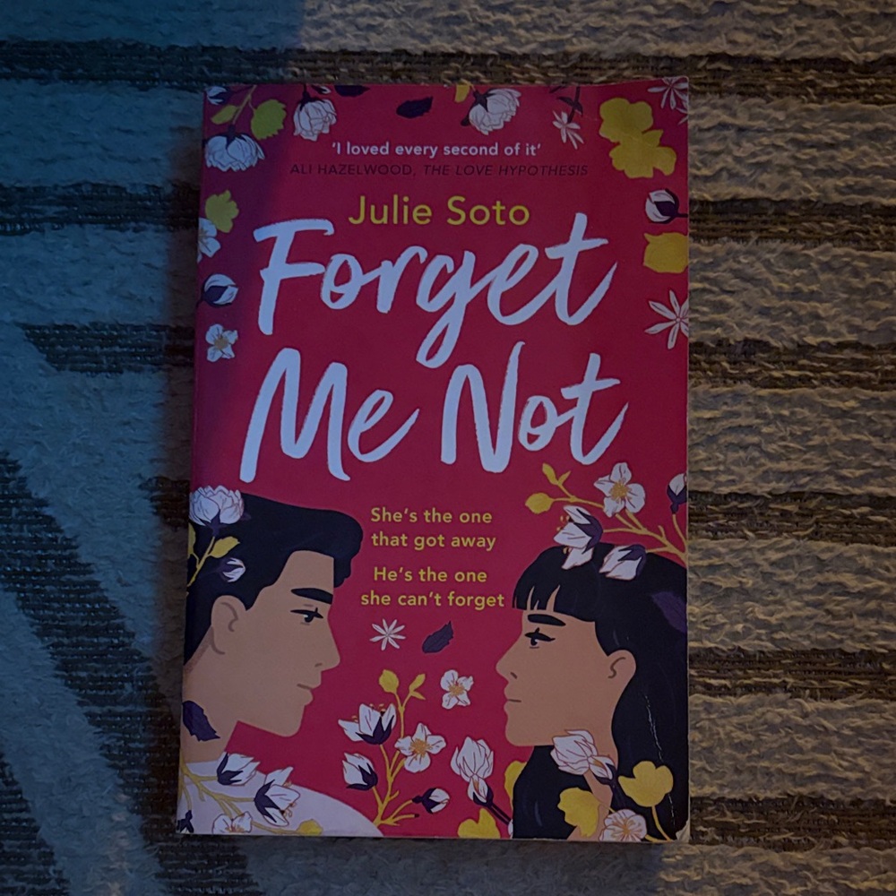 Forget Me Not by Julie Soto - Pink Cover